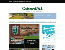 Tablet Screenshot of outdoorsnw.com